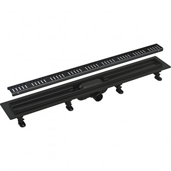 Душевой трап GAPPO G85007-56, 70*500 мм, черный